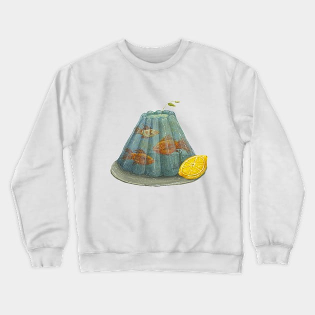 Fish Tank Aspic Crewneck Sweatshirt by John Rego 